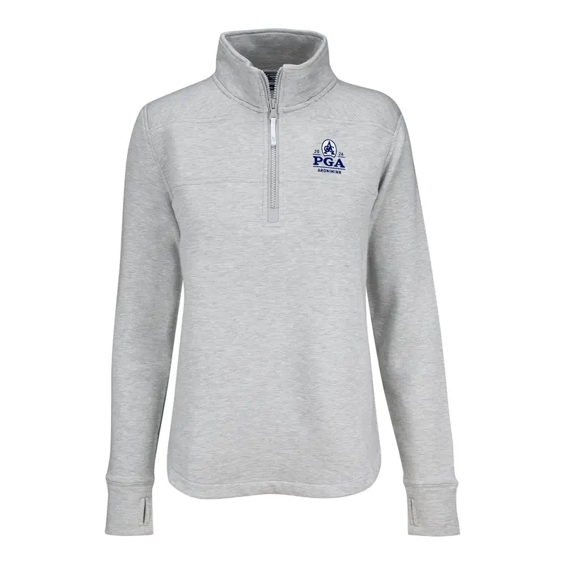 Vineyard Vines Women’S 2026 Pga Championship Dreamcloth Shep Shirt – Light Gray Heather 1