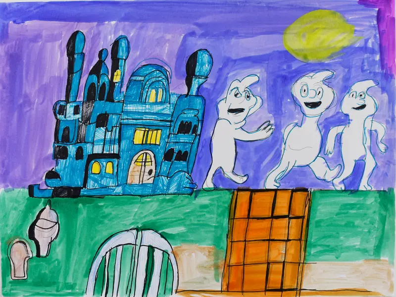 Whimsical Character Art: Casper'S Uncles – Manual Bart 1