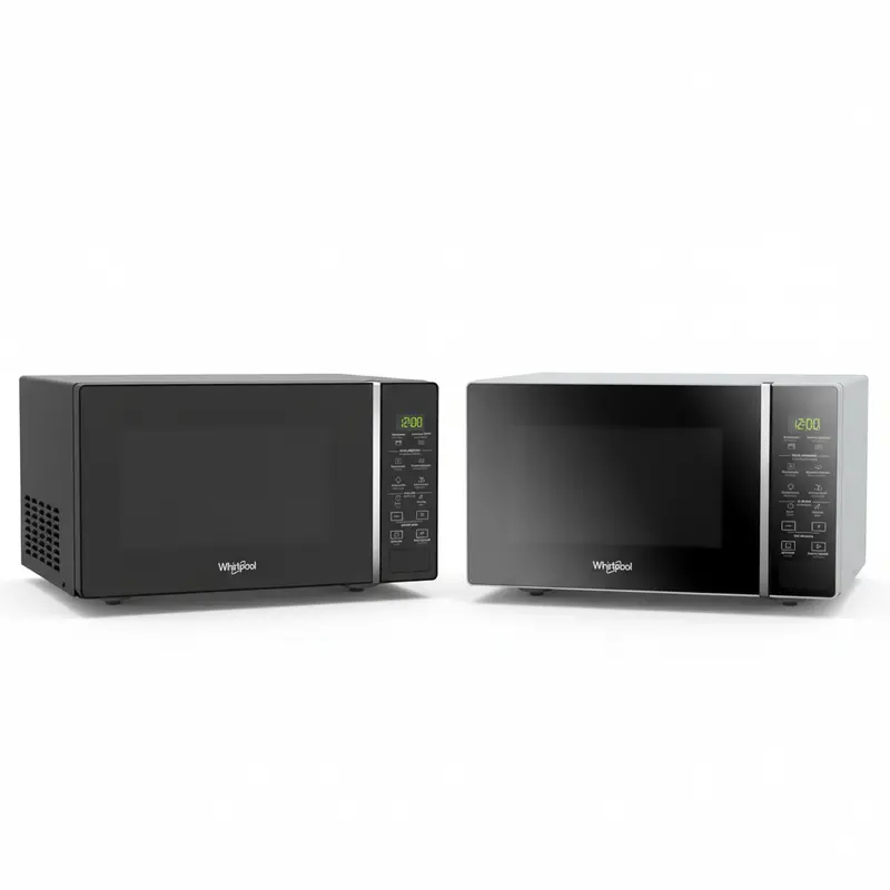 Whirlpool 0.7 Cu. Ft. Compact Microwave Oven (Black Or Stainless) 1