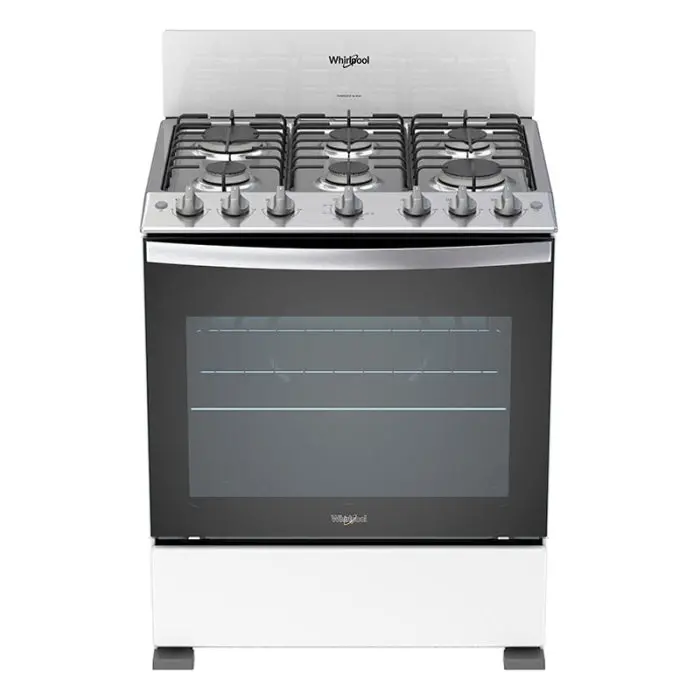 Whirlpool 30-Inch Gas Range – Sleek White Finish 1