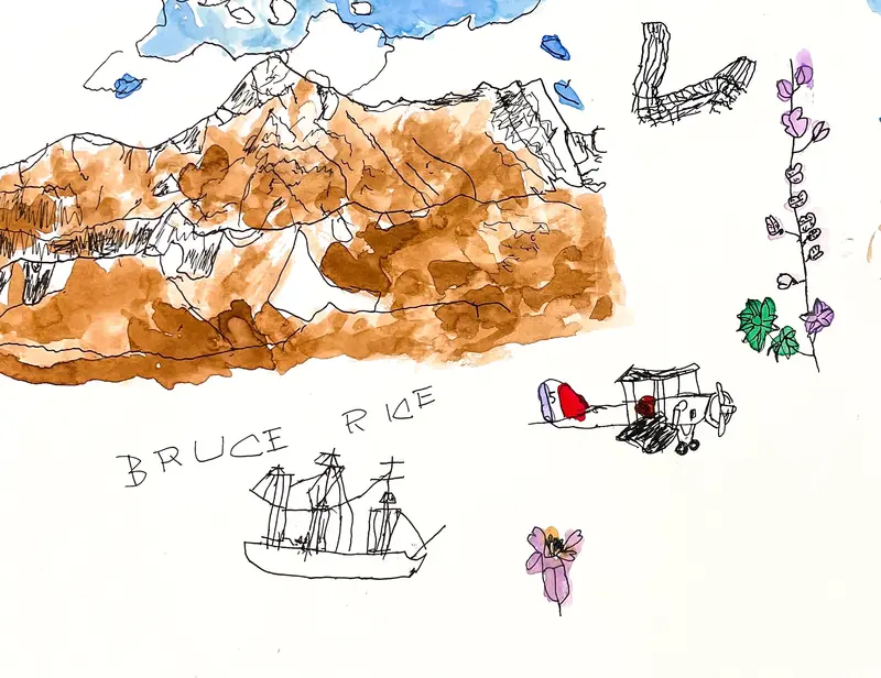 Winter Mountain Series Giclée Print By Bruce Rice 1