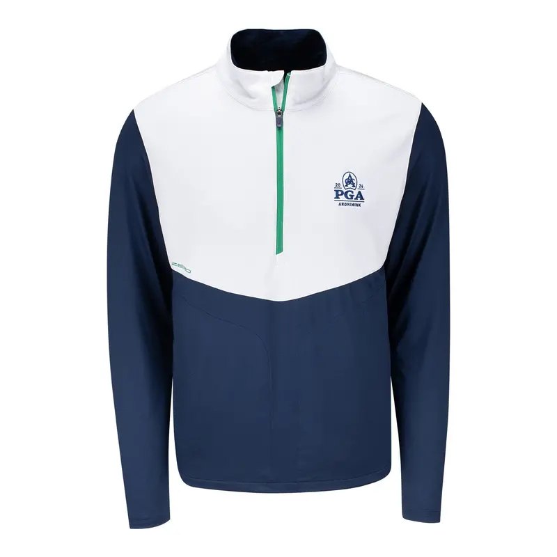 Zero Restriction Hagler Quarter-Zip – 2026 Pga Championship In Navy 1