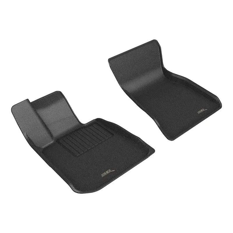3D Maxpider Kagu Black Floor Mat Set – 2-Piece Front Row, Model L1Bm12911509 1