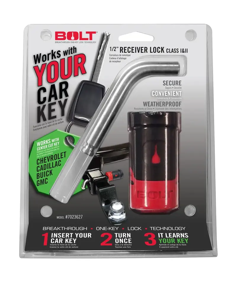 Bolt 7023627 1/2-Inch Receiver Lock With Gm Center-Cut Design 1