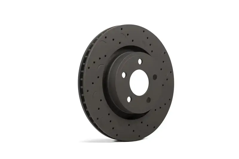 Hawk Performance Talon Htc5207 Cross-Drilled & Slotted Brake Rotors 1