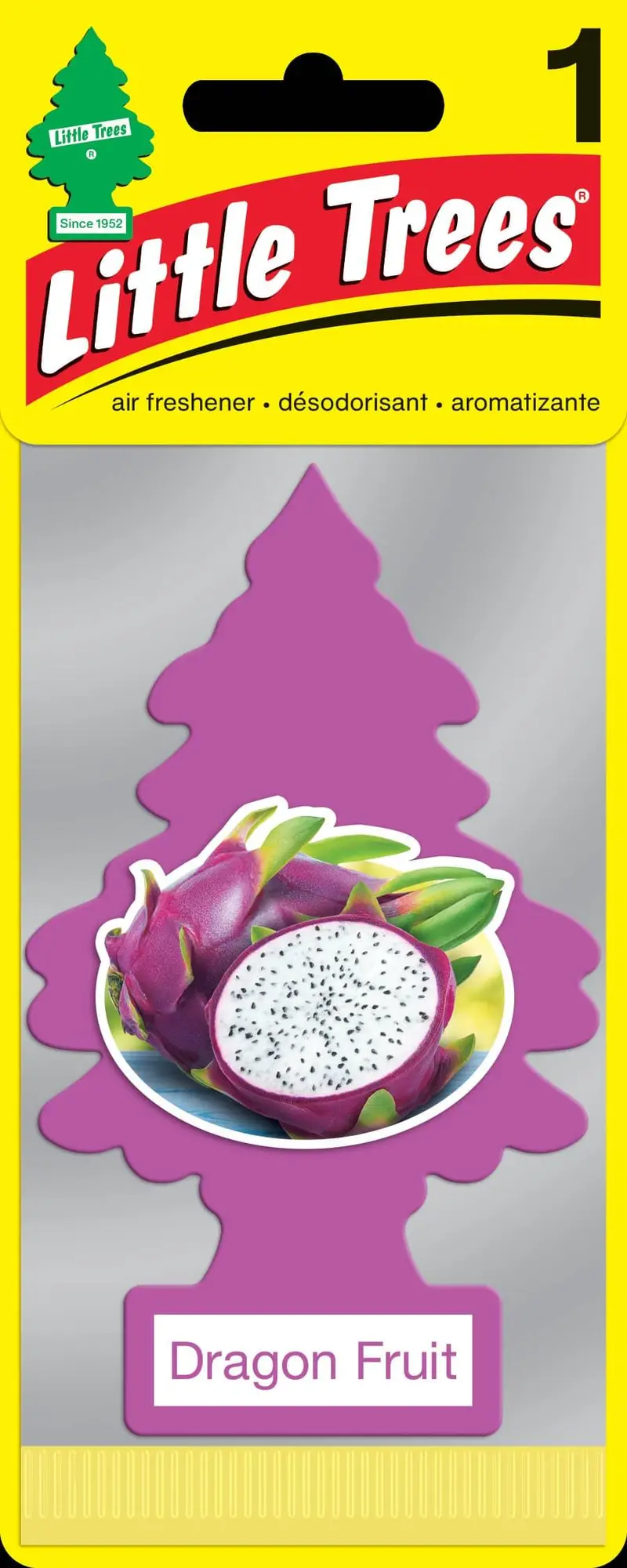 Little Trees U1P-10397 Dragon Fruit Air Freshener – 24-Pack Value Bundle 1