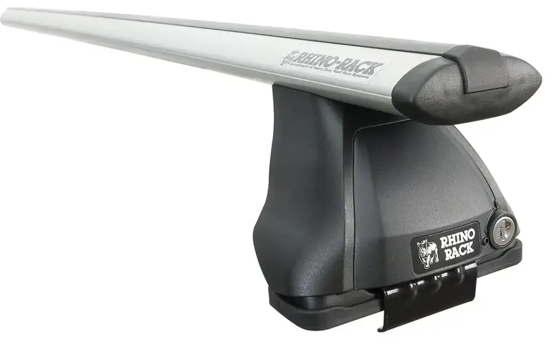 Rhino-Rack Ja2341 Vortex 2500 Silver Roof Rack – 2-Bar Aerodynamic Crossbar System 1