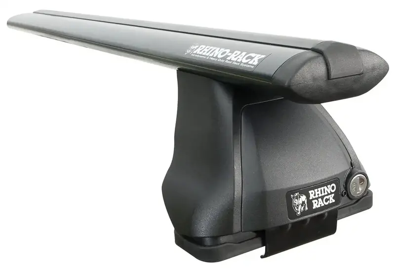 Rhino-Rack Ja5432 Vortex 2500 Roof Rack – Dual Black Aero Bars With Fit Kit 1