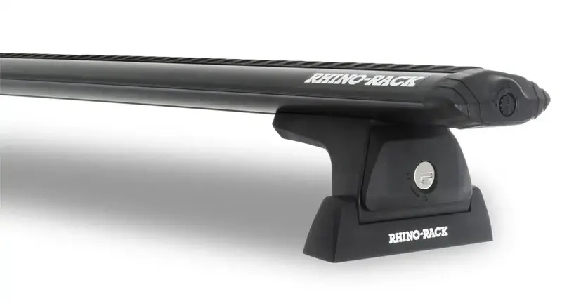 Rhino-Rack Ja6193 Vortex Rlt600 Black Roof Rack – Two-Bar Aero Crossbar System 1
