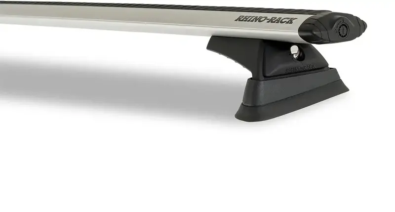 Rhino-Rack Vortex Rcl Roof Rack – Aerodynamic Silver Crossbars With Integrated Channels 1