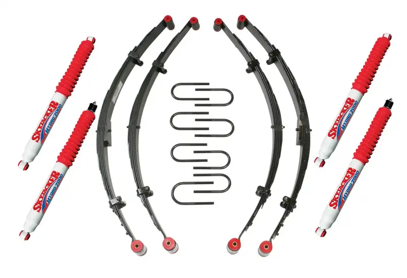 Skyjacker Yj21Bkh 2.5-Inch Lift Kit With Four Hydraulic Shock Absorbers For 1987–1996 Jeep Yj 1